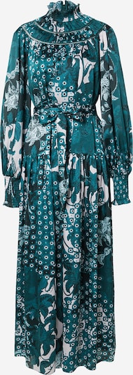 Ted Baker Šaty 'Anafia' - petrolejová / smaragdová / bílá, Produkt