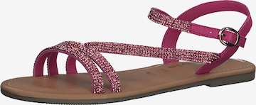 TAMARIS Sandal in Pink: front