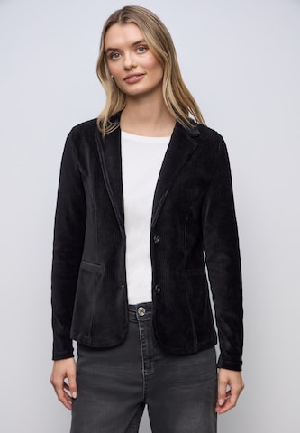 STREET ONE Blazer in Schwarz: Vorderseite