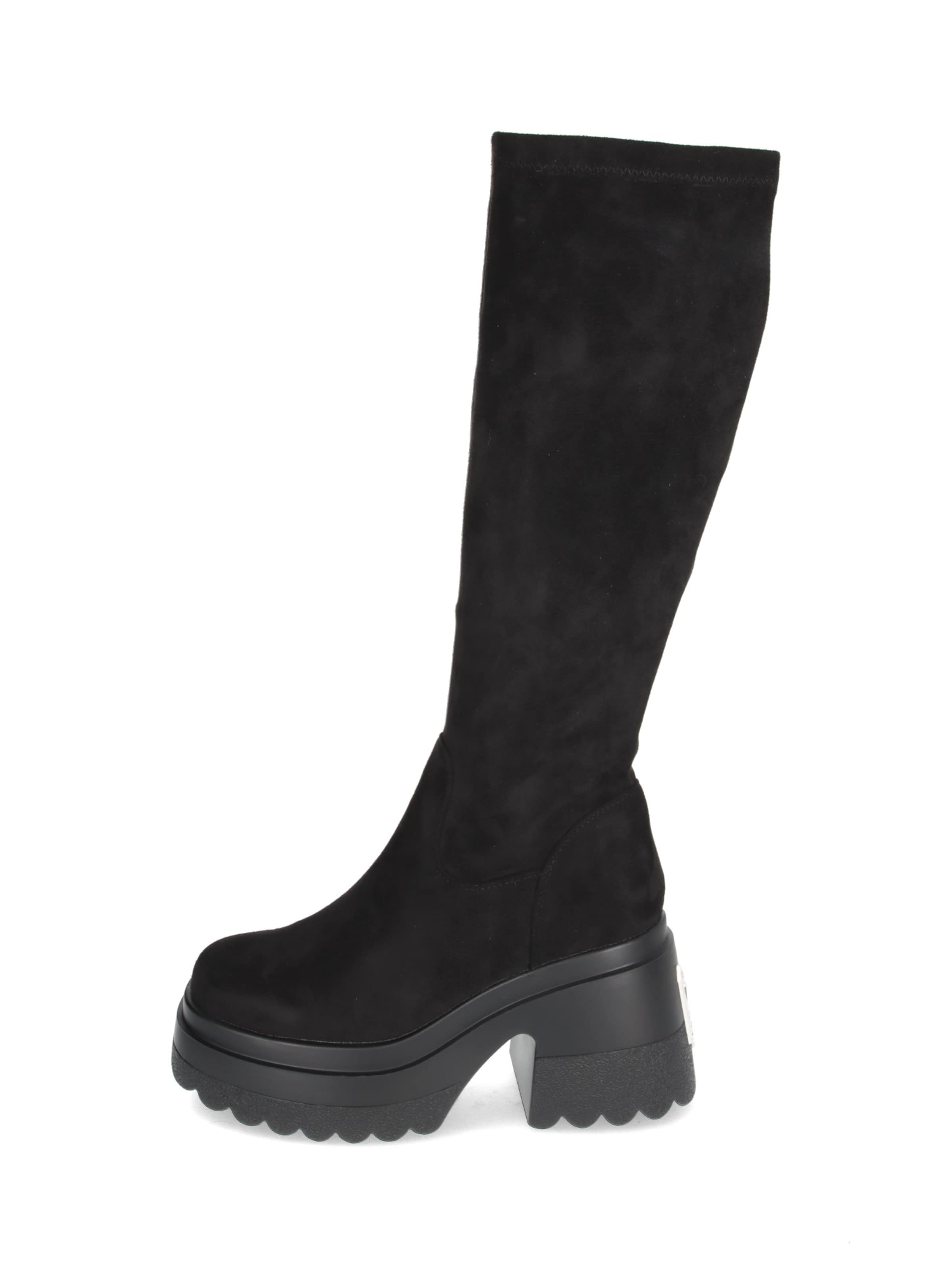 FOXXY Boots in Black: front