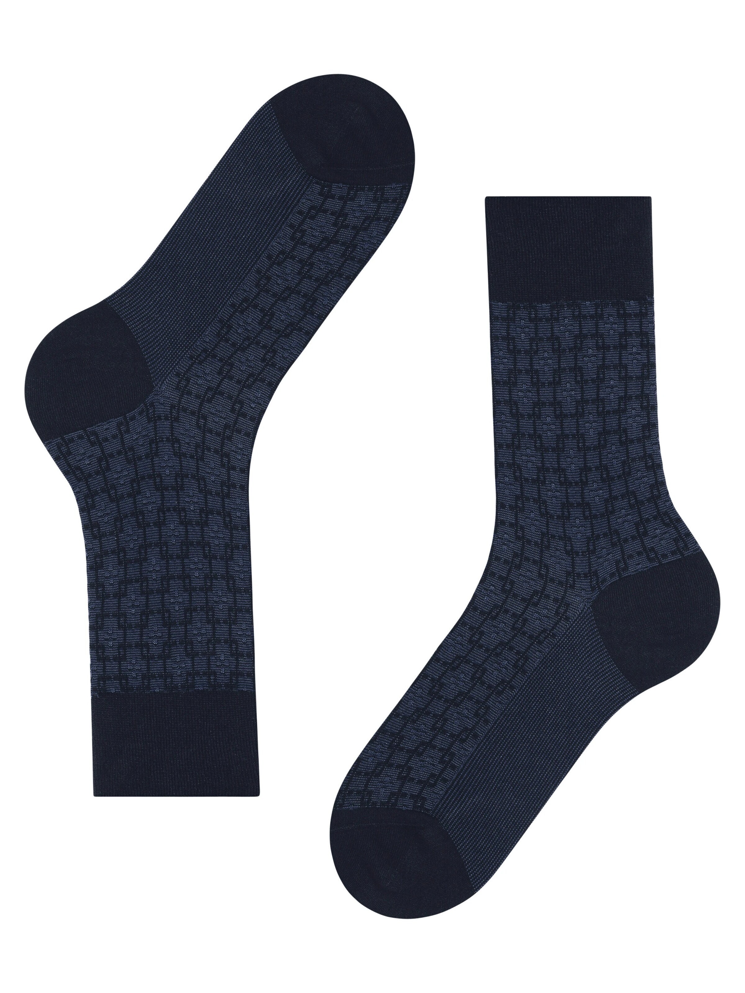 FALKE Socks 'Artwork Tie' in Blue