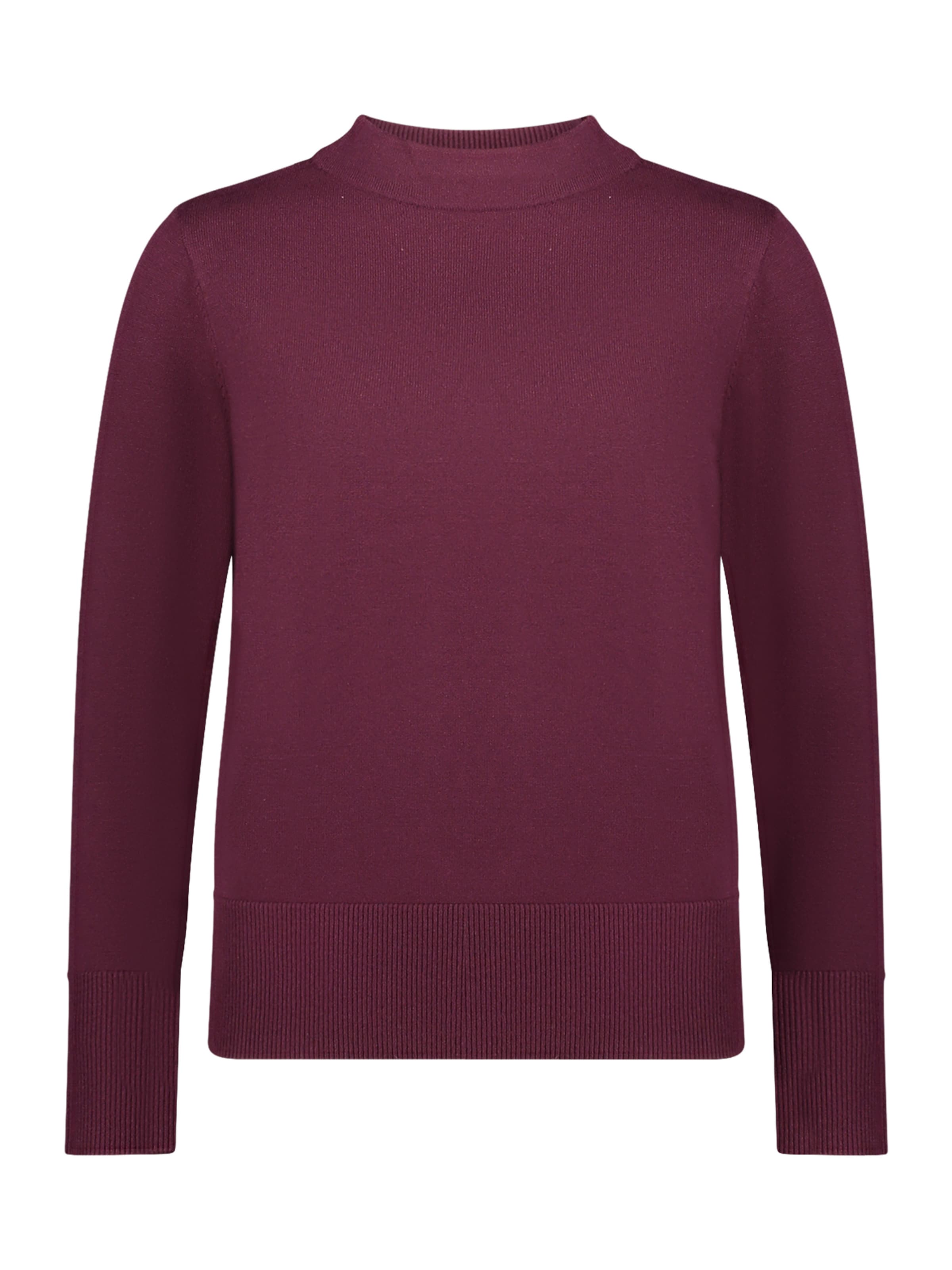Betty Barclay Strickpullover mit Stehkragen in Lila: Vorderseite