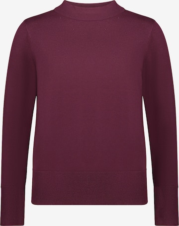 Betty Barclay Strickpullover mit Stehkragen in Lila: Vorderseite