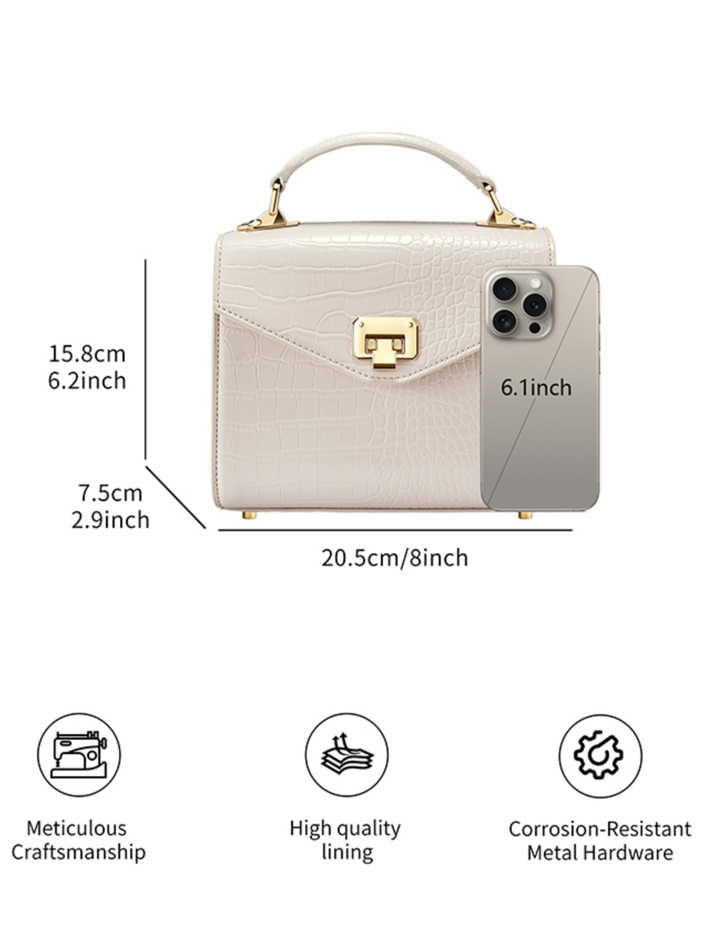 Victoria Hyde Handbag 'Duchess' in Beige