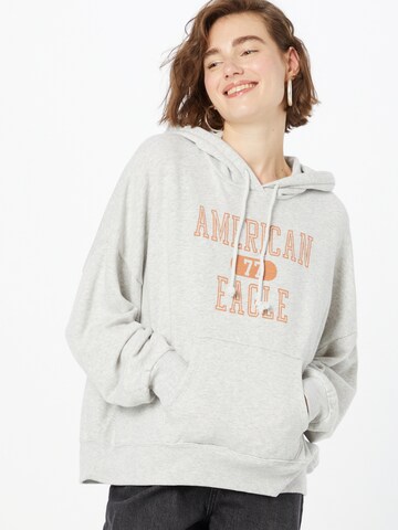 American Eagle Tréning póló - szürke: elől