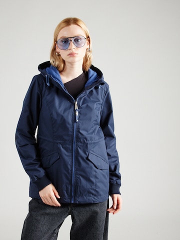 Ragwear Between-Season Jacket 'DOWEY' in Blue: front