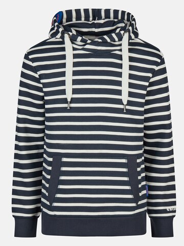 salzhaut Sweatshirt 'Heff' in Blau: Vorderseite
