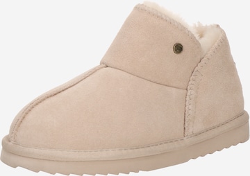 Warmbat Hausschuh 'Willow' in Beige: Vorderseite