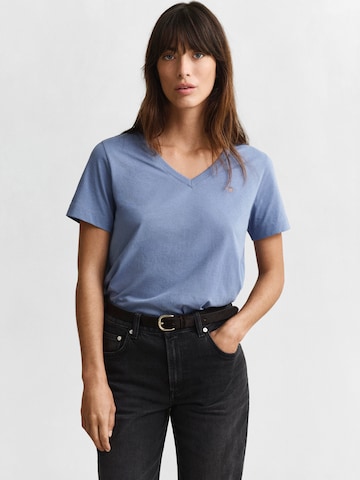 GANT Shirt in Blauw: voorkant