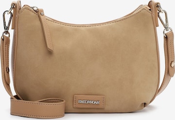 Borsa a tracolla 'Jeanna' di Emily & Noah in beige: frontale