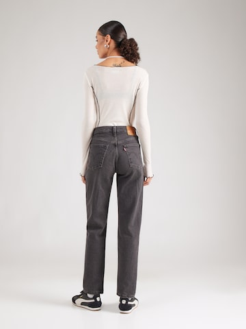 Regular Jean '501® Crop' LEVI'S ® en noir