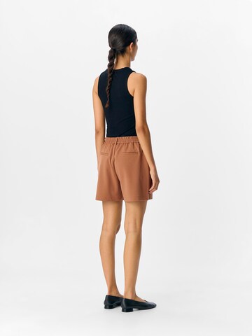 OBJECT Regular Broek 'OBJLisa' in Bruin