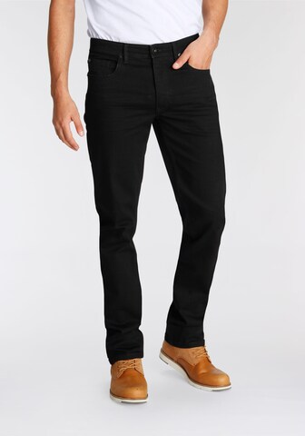 AJC Regular Jeans in Black: front