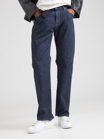 Regular Jeans 'Lisbon' de la Mavi pe albastru: față