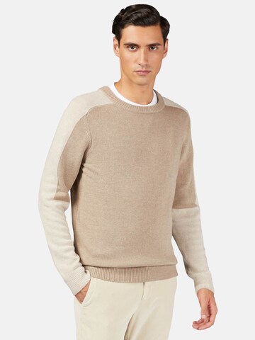 Boggi Milano - Jersey en beige: frente