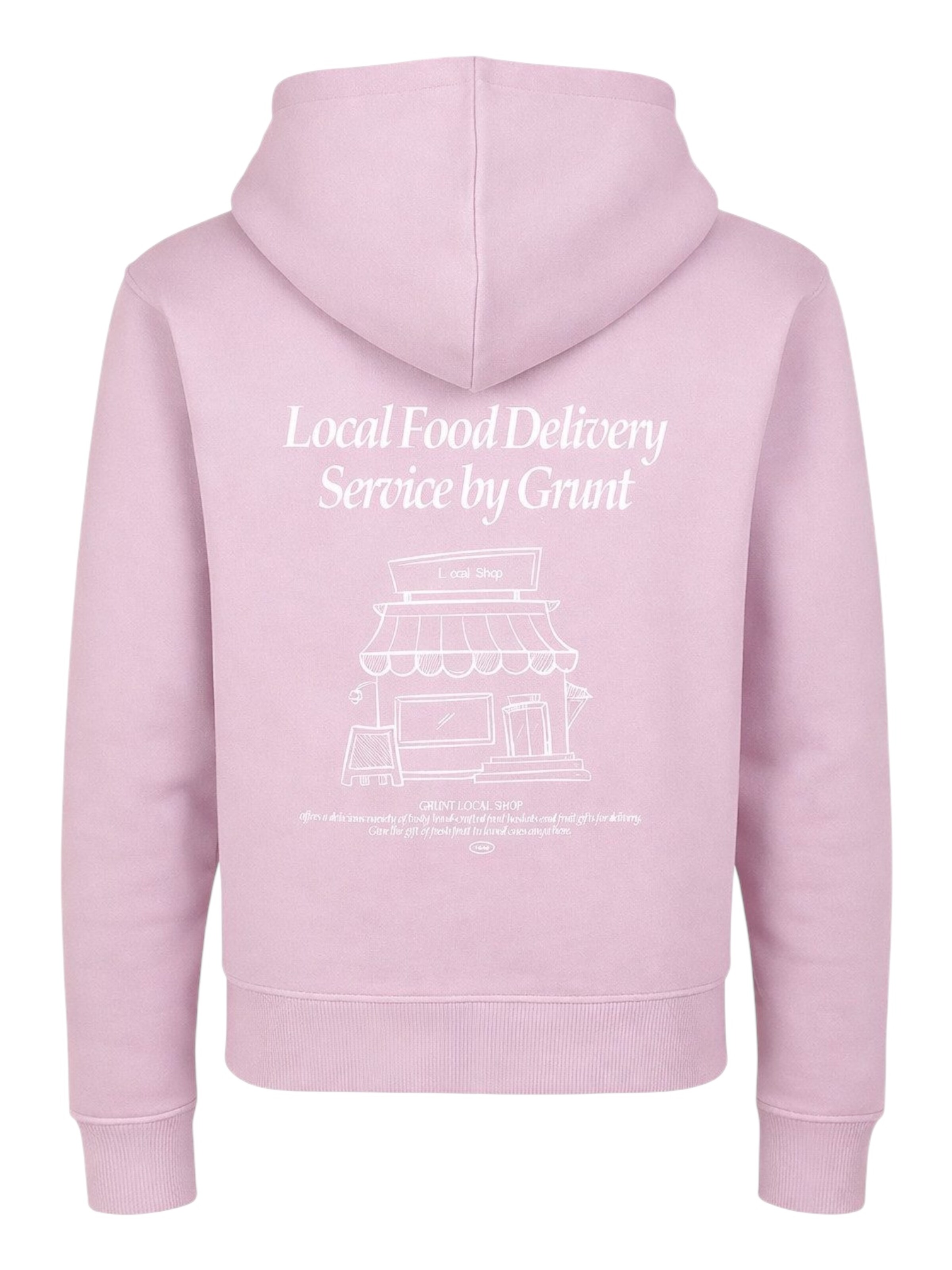 GRUNT Sweatshirt 'GRSYN Hood Sweat von GRUNT' in Pink