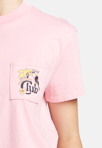 T-shirt 'POCKET DIAL' Volcom en rose