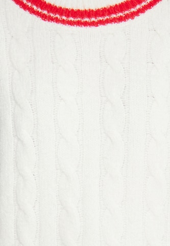 DreiMaster Maritim Pulover | bela barva