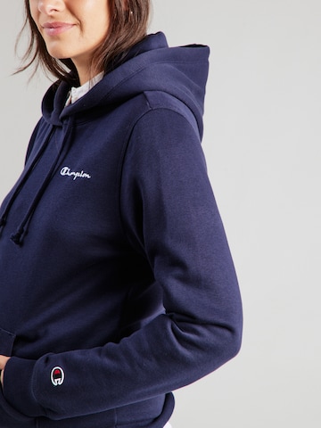 Bluză de molton de la Champion Authentic Athletic Apparel pe albastru