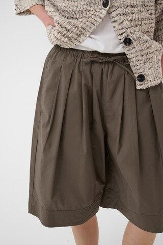 InWear Loosefit Nadrág 'HAZEIW' - barna
