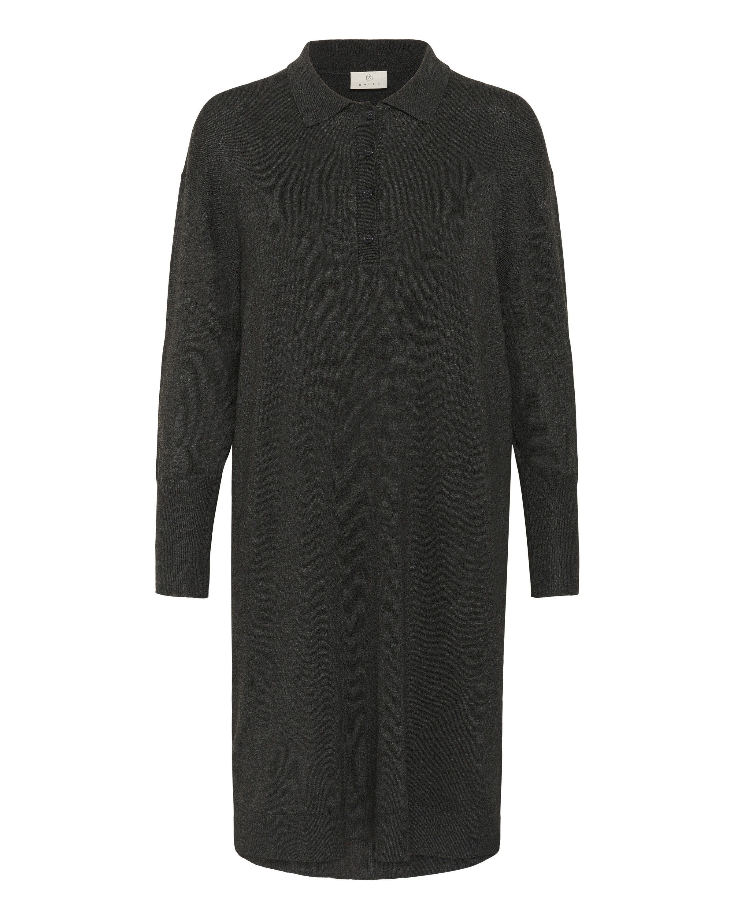 Kaffe Dress 'Lizza' in Grey: front