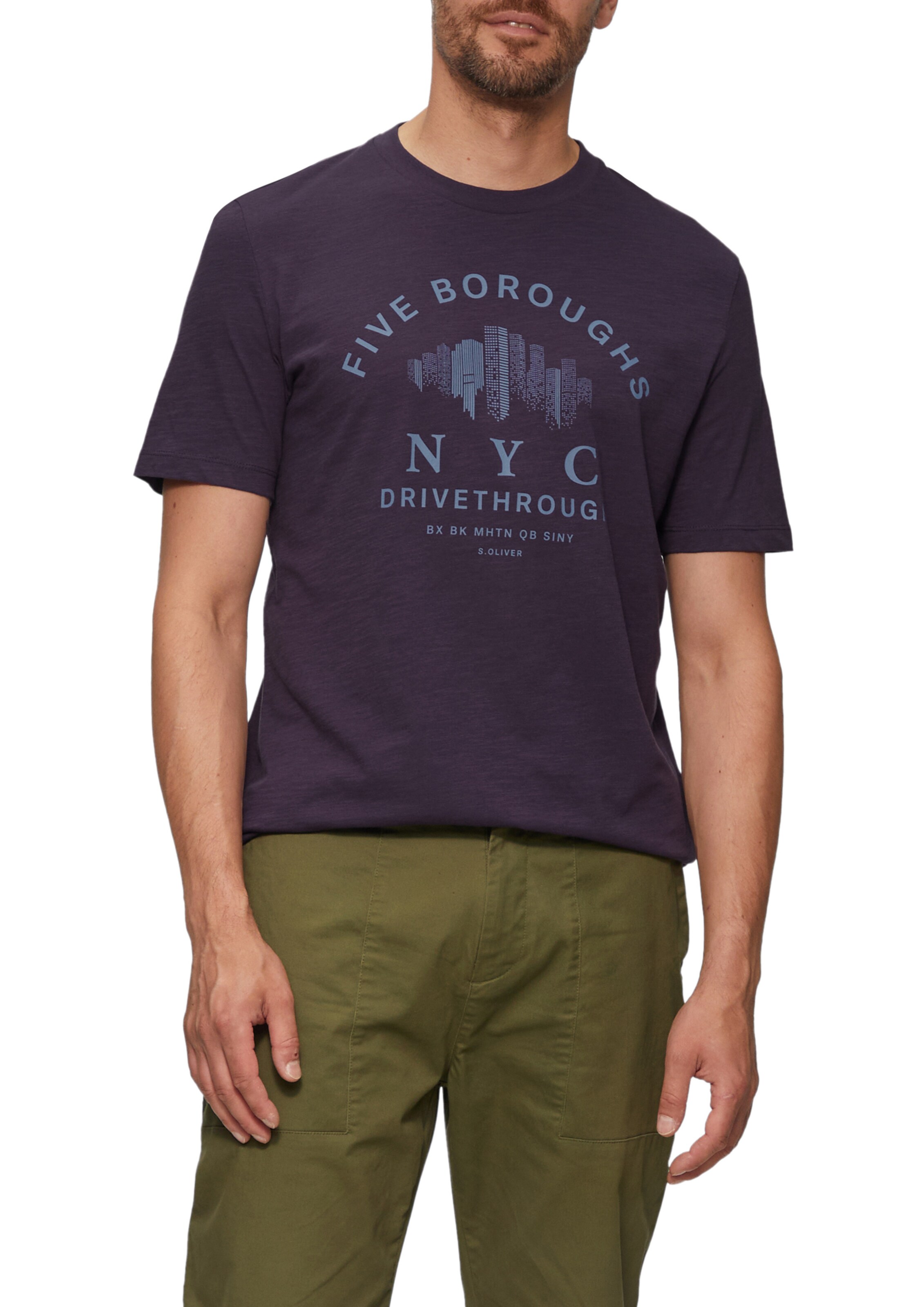 s.Oliver Shirt in Blauw