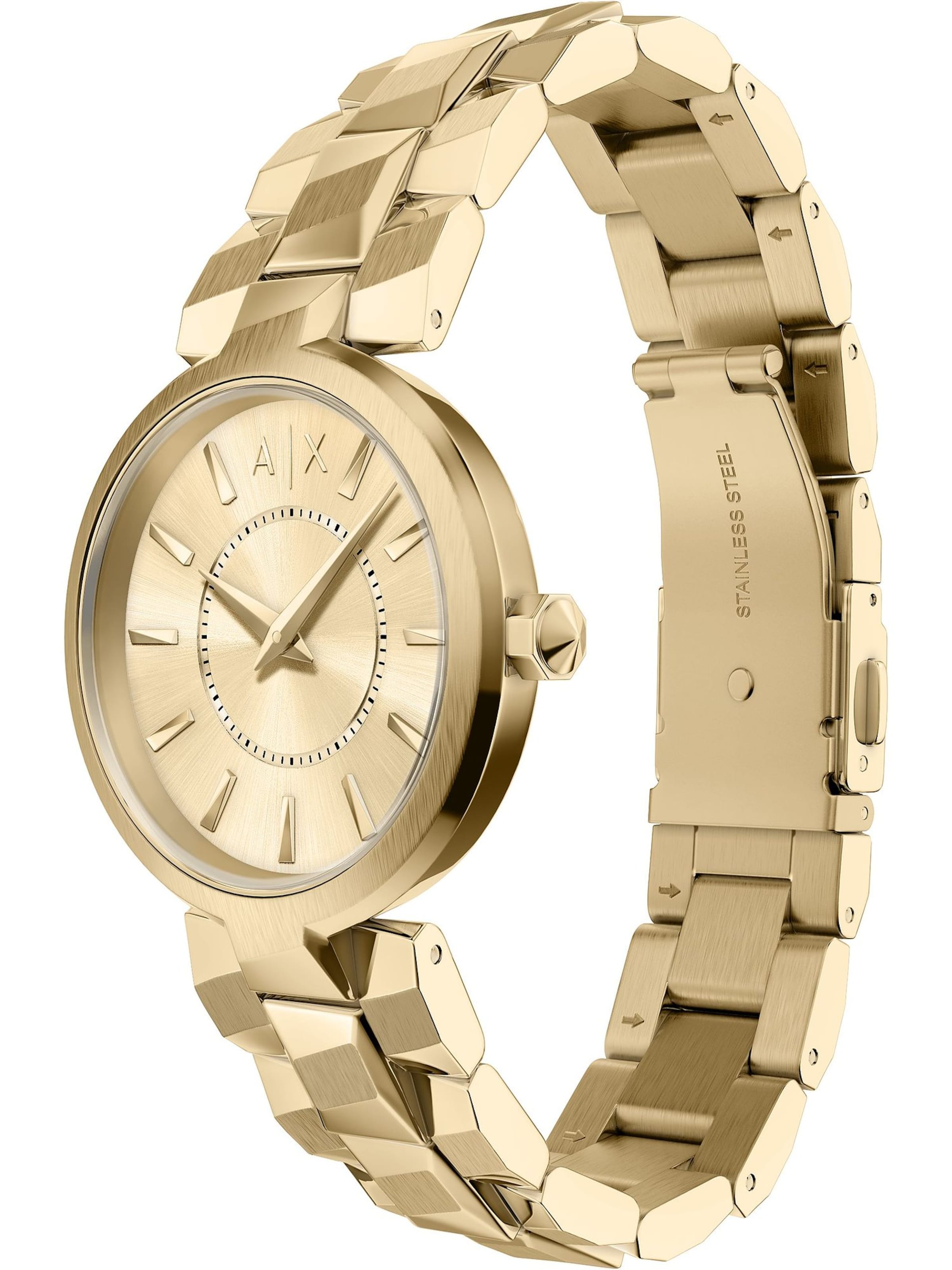 ARMANI EXCHANGE Analoguhr in Gold