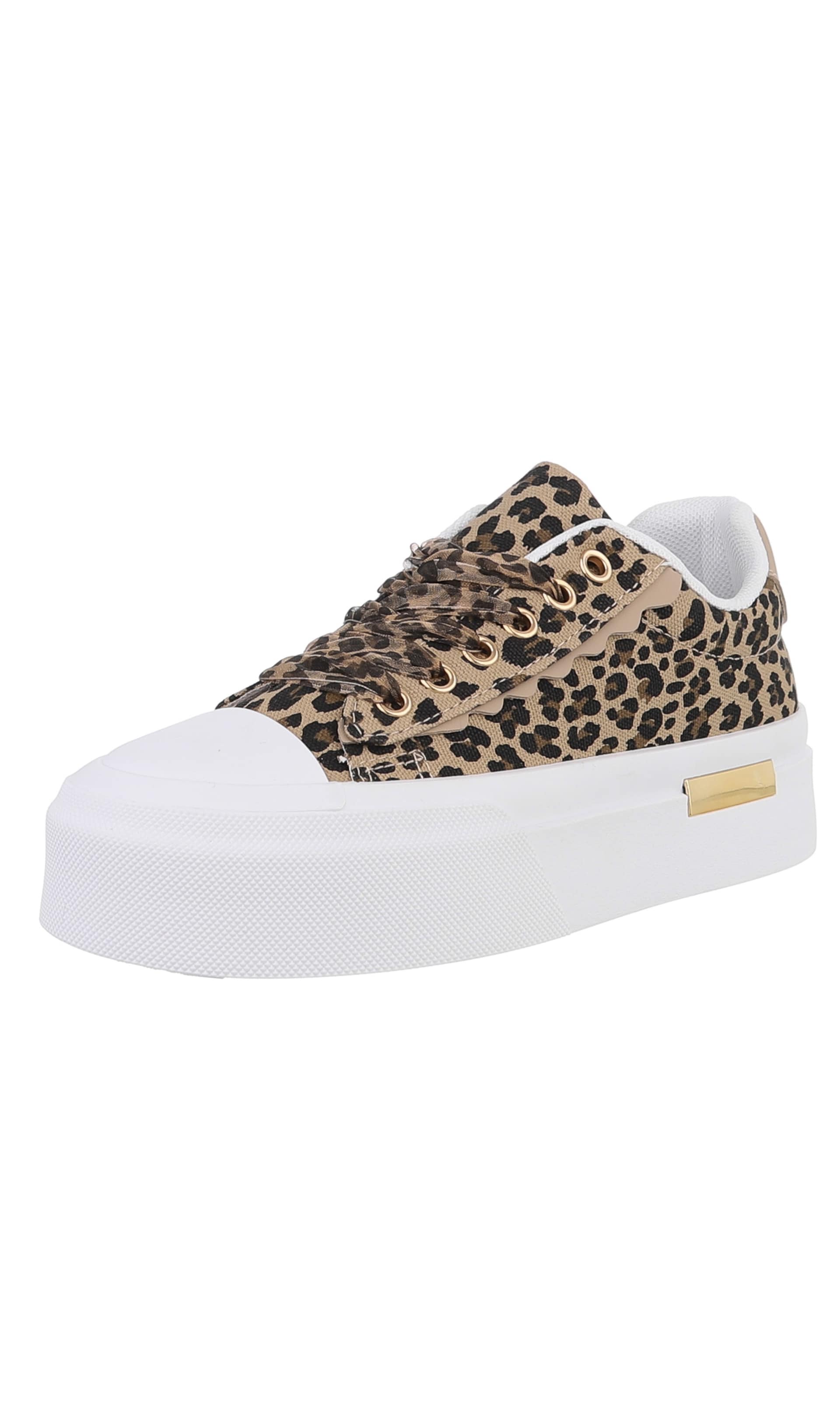 Ital-Design Sneakers in Beige: front