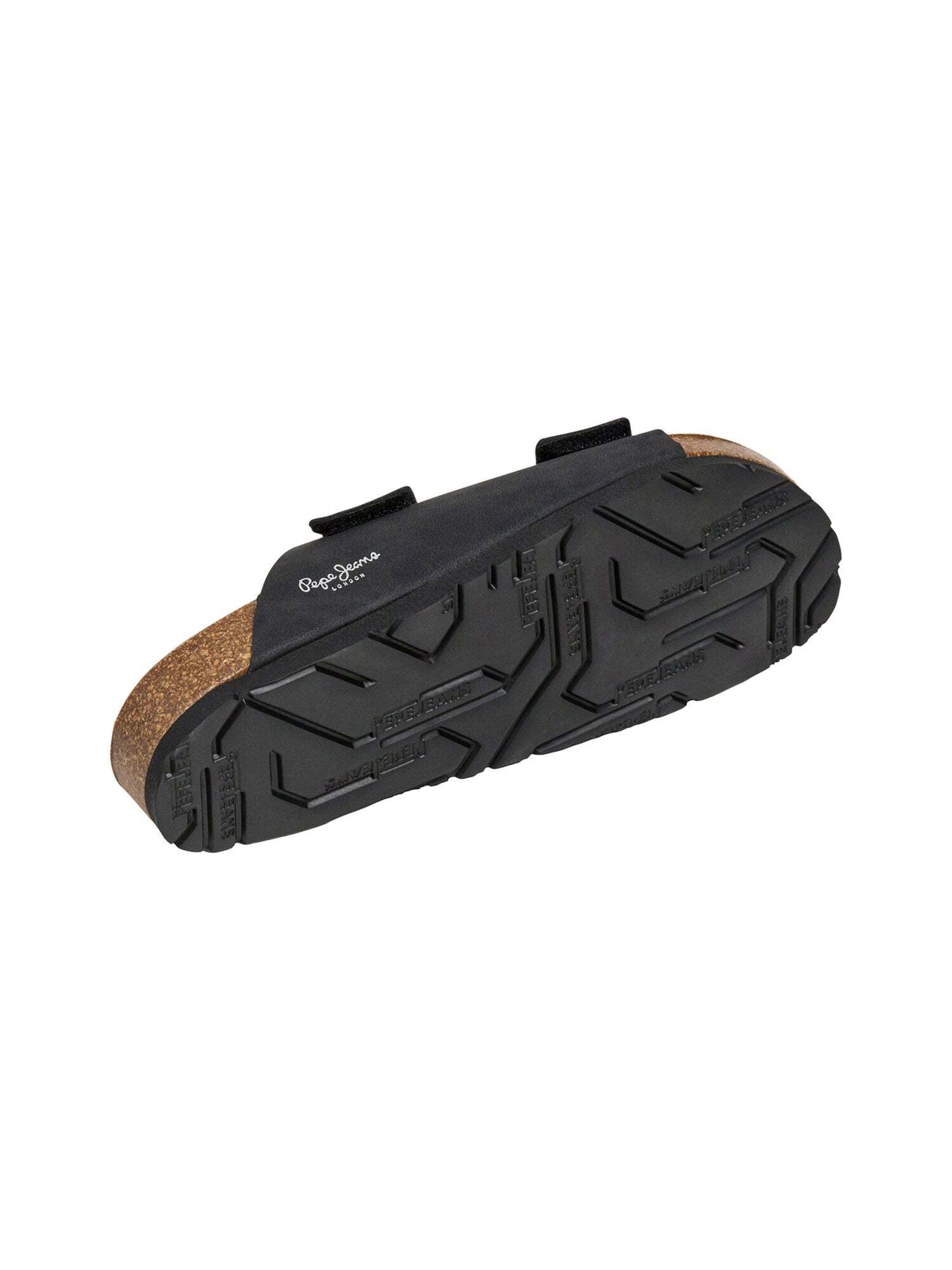 Pepe Jeans Pantolette in Schwarz