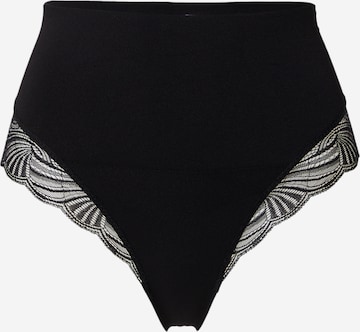 ETAM Thong in Black: front