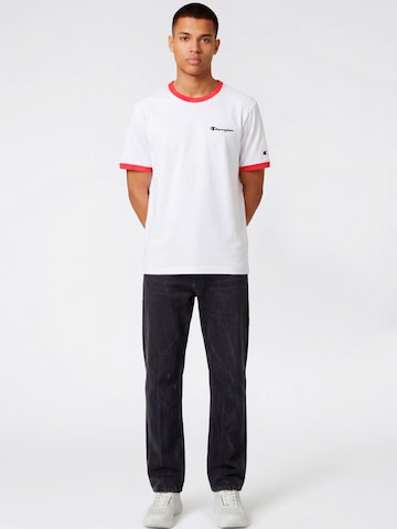 T-Shirt Champion Authentic Athletic Apparel en blanc