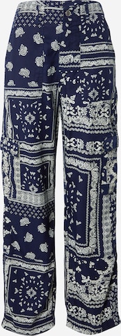 River Island - Loosefit Pantalón cargo en azul: frente