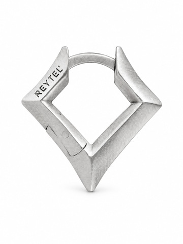 REYTEL Ohrring 'FRAME'‌‌‌‌‌‌‌‌‌‌ in Silber: Vorderseite