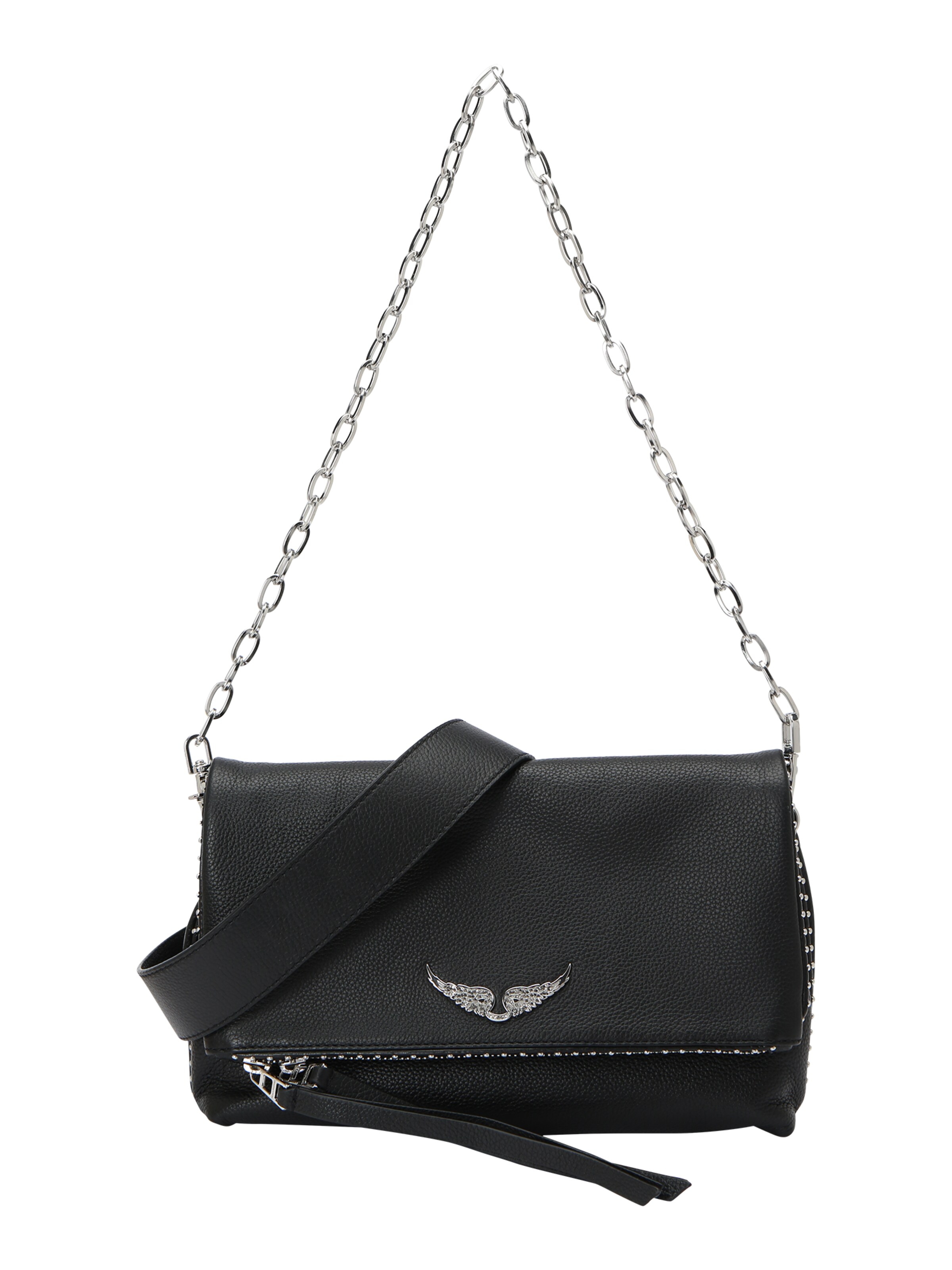 Zadig & Voltaire Tasche 'ROCKY' in Schwarz