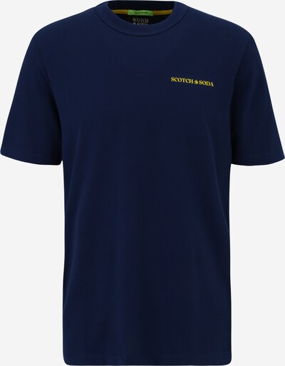 SCOTCH & SODA T-Shirt in marine / gelb, Produktansicht