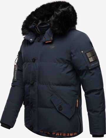 STONE HARBOUR Winter Jacket 'Halvaar' in Blue