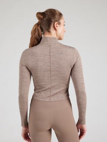 COLUMBIA Funktionsshirt 'Wallowa' in Braun: Rückseite