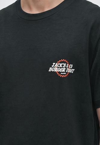 JACK & JONES Футболка 'JORRANDOM' в Черный