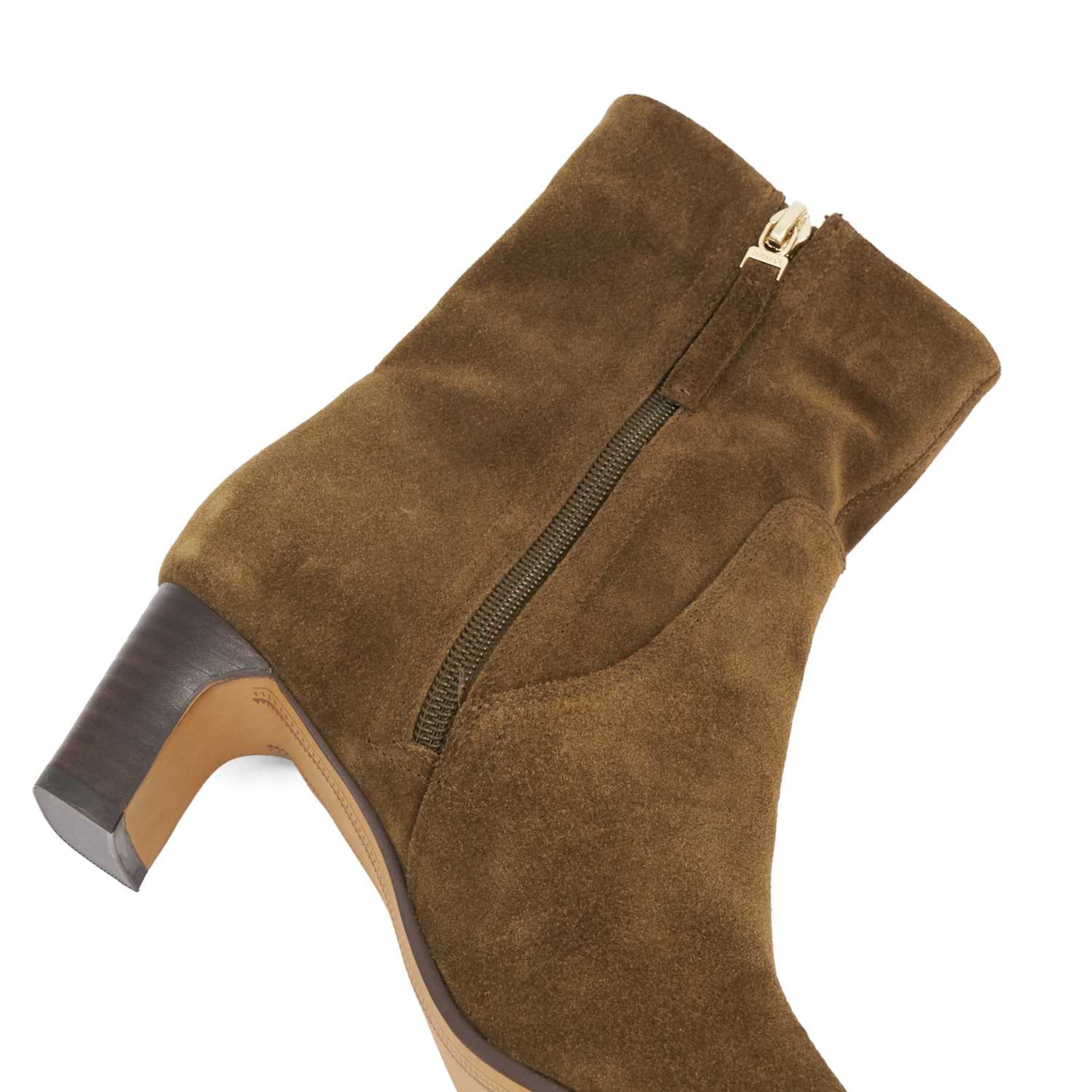 Dune LONDON Booties 'Ori' in Brown