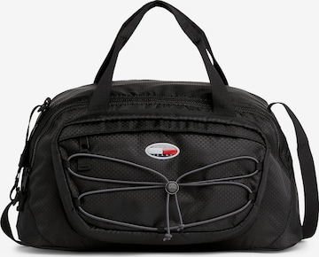 Sac week-end Tommy Jeans en noir : devant