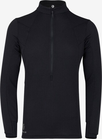 BLACKYAK Athletic Sweater 'Chamar' in Black: front
