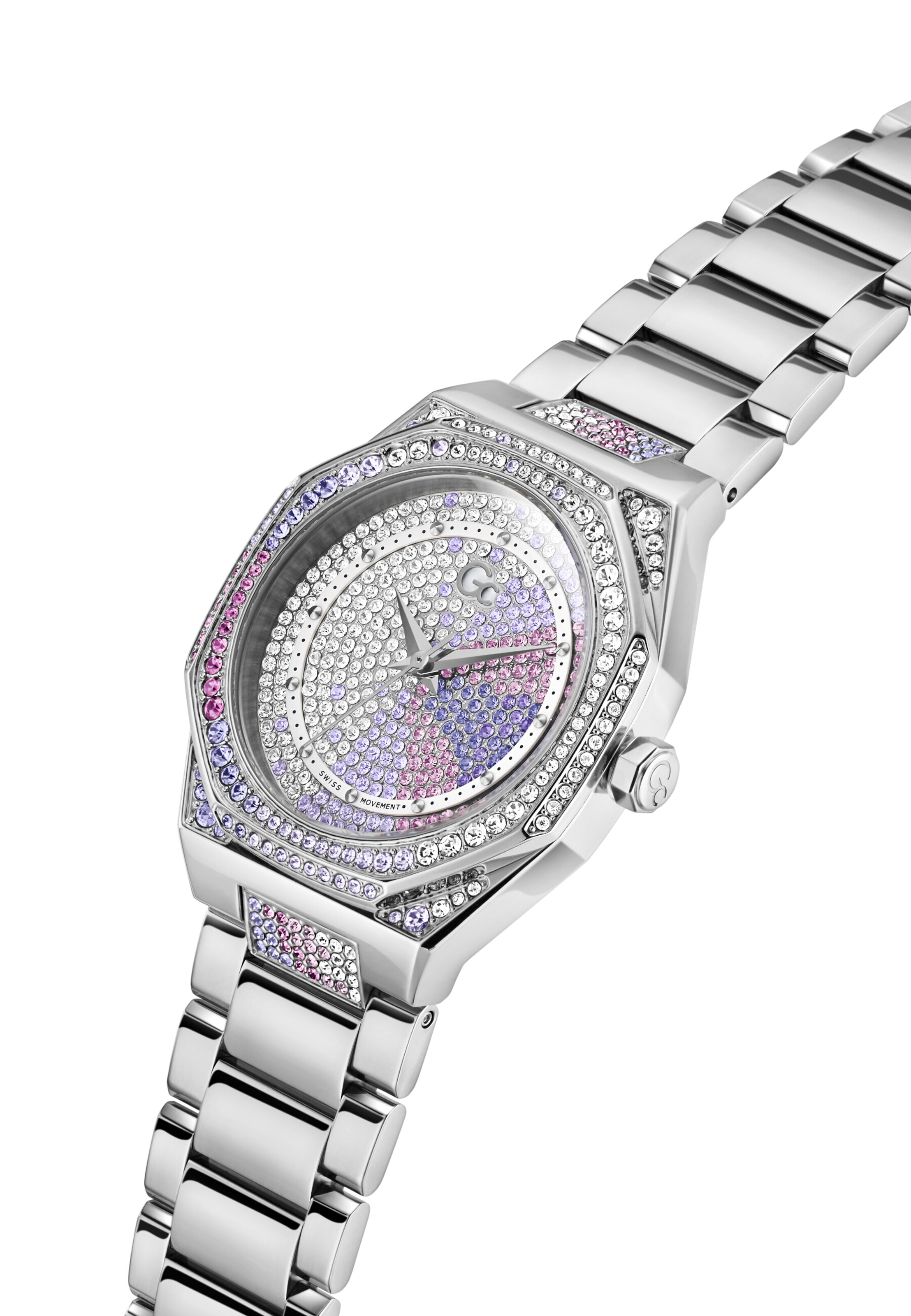 Gc Analoog horloge 'Coussin Sleek Lady' in Zilver