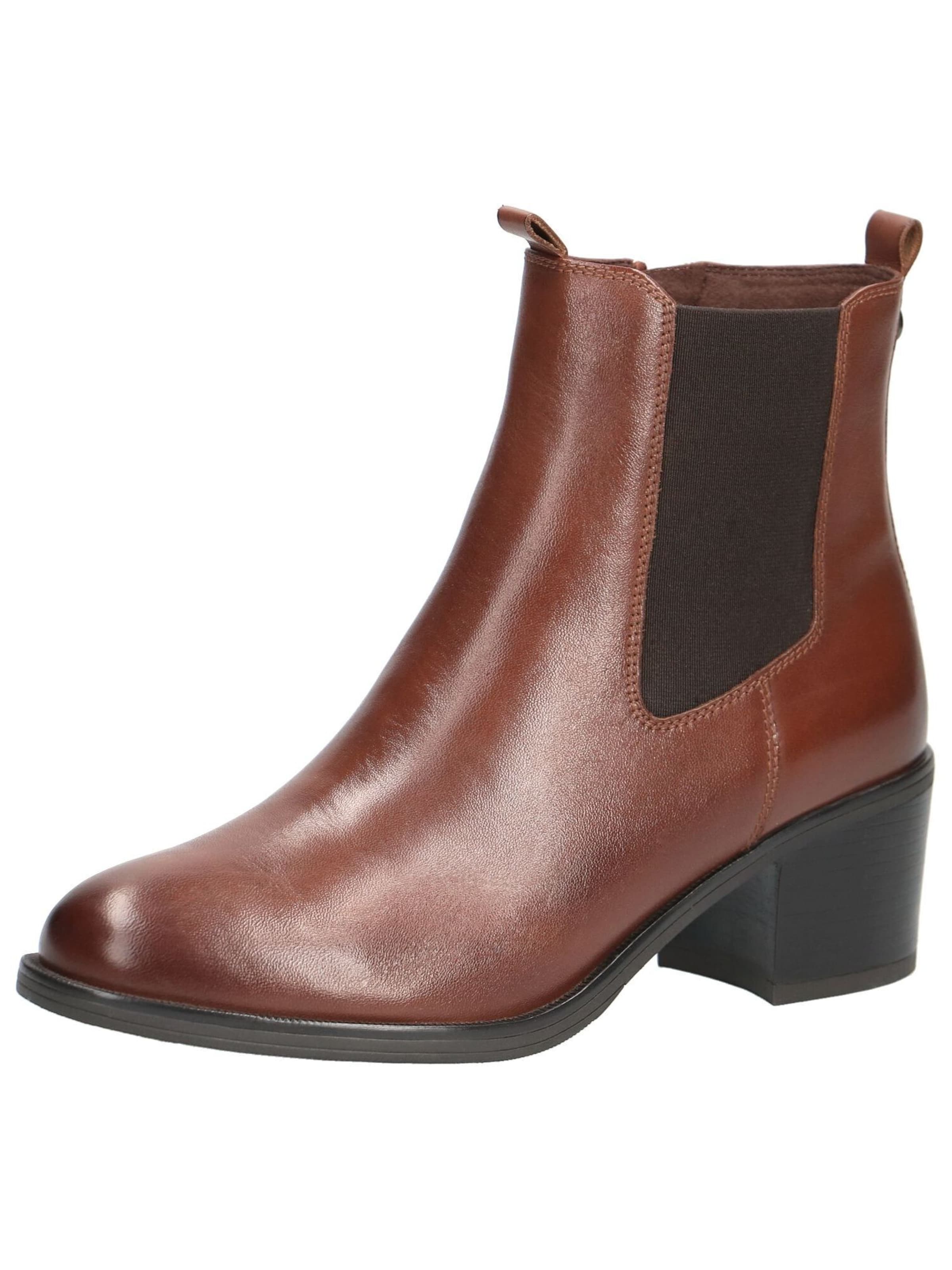 CAPRICE Chelsea Boots in Braun: Vorderseite