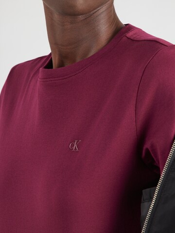 Calvin Klein Jeans - Camisa 'Archive' em roxo