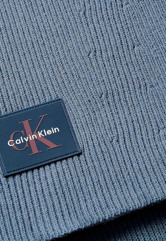Calvin Klein Regular Schal in Blau