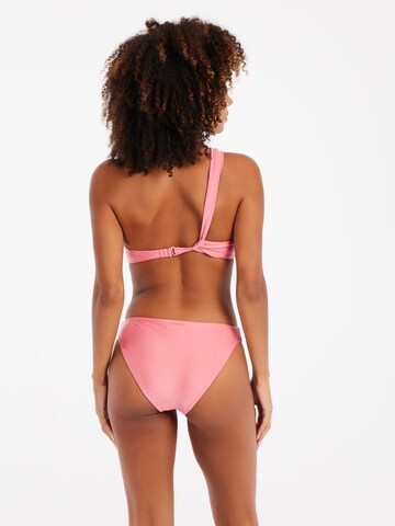 PROTEST Bandeau Bikini 'PRTBlum' in Pink