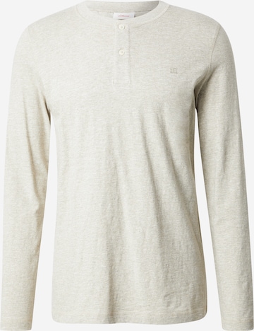 T-Shirt s.Oliver en beige : devant