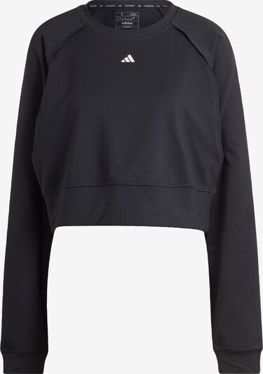 ADIDAS PERFORMANCE Sweat de sport 'Power' en noir / blanc, Vue avec produit