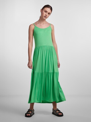 PIECES Summer Dress 'Neora' in Green: front