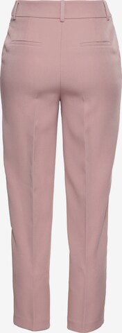 LAURA SCOTT Regular Bügelfaltenhose in Pink
